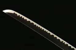 Alternative view of Black Heaven Feather - Hand Forged 1045 Carbon Steel Katana Sword