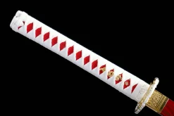 Alternative view of Bone-Searing Lotus - Hand Forged 1045 Carbon Steel Katana Sword