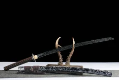 Alternative view of City's Ruin - Hand Forged 1045 Carbon Steel Katana Sword