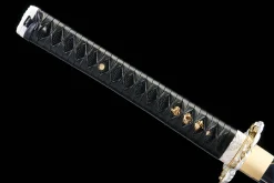 Alternative view of Frost Edge Untested - Hand Forged 1045 Carbon Steel Katana Sword