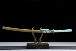 Alternative view of Molten Gold - Hand Forged 1045 Carbon Steel Katana Sword