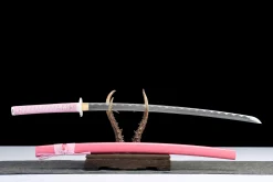 Neon Slash - Hand Forged 1045 Carbon Steel Katana Sword