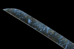 Alternative view of Night Calm - Hand Forged 1045 Carbon Steel Katana Sword