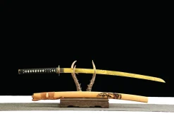 Alternative view of Shadow Wolf - Hand Forged 1045 Carbon Steel Katana Sword