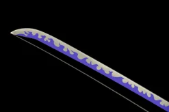 Alternative view of White Celestial - Hand Forged 1045 Carbon Steel Katana Sword