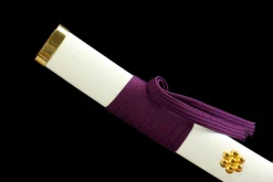 White Celestial - Hand Forged 1045 Carbon Steel Katana Sword