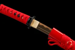 Karmic Fire - Hand Forged 1045 Carbon Steel Wakizashi Sword