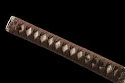 Alternative view of Jade Radiance - Hand Forged 1065 Carbon Steel Katana Sword