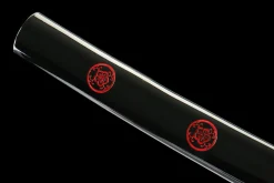 Alternative view of Nightfall Edge - Hand Forged 1065 Carbon Steel Katana Sword