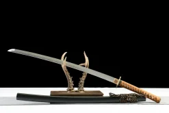 Steel Sun - Hand Forged 1065 Carbon Steel Katana Sword