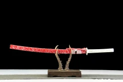 Wrathful Flame - Hand Forged 1065 Carbon Steel Katana Sword