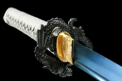 Hollow Blue - Hand Forged 65Mn Spring Steel Katana Sword