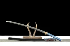 Alternative view of Azure Void - Hand Forged Carbon Steel Katana Sword