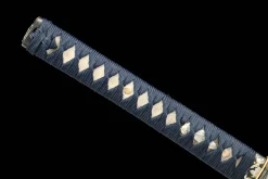 Alternative view of Crane Shadow - Hand Forged Carbon Steel Katana Sword