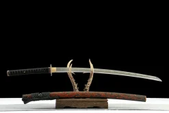 Dark Night Slash - Hand Forged Carbon Steel Katana Sword