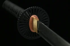 Black Feather - Hand Forged Damascus Steel Katana Sword