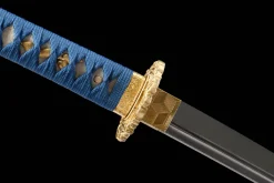 Deep Sea Gold - Hand Forged Damascus Steel Katana Sword