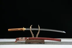 Flame Edge - Hand Forged Damascus Steel Katana Sword