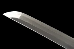 Alternative view of Golden Ink Feather - Hand Forged Damascus Steel Katana Sword