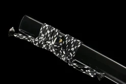 Golden Ink Feather - Hand Forged Damascus Steel Katana Sword