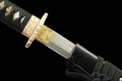 Ink Dragon - Hand Forged Damascus Steel Katana Sword