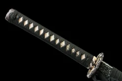 Alternative view of Night Steel - Hand Forged Damascus Steel Katana Sword