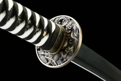 Alternative view of Shadow Bloom - Hand Forged Damascus Steel Katana Sword