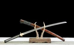 Shadow Warrior - Hand Forged Damascus Steel Katana Sword