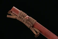 Alternative view of Scarlet Dusk - Hand Forged High Carbon Steel Katana Sword