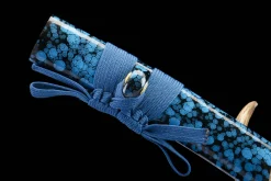 Alternative view of Aurora - Hand Forged High Carbon Steel Wakizashi Sword