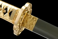 Alternative view of Silver Tide - Hand Forged T10 Tool Steel Katana Sword