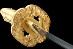 Silver Wave - Hand Forged T10 Tool Steel Tanto Sword