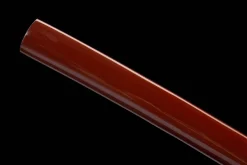 Alternative view of Crimson Gold Flow - Hand Forged T10 Tool Steel Katana Sword