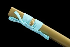 Alternative view of Molten Gold - Hand Forged 1045 Carbon Steel Katana Sword