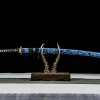 Azure Storm - Hand Forged 1065 Carbon Steel Katana Sword