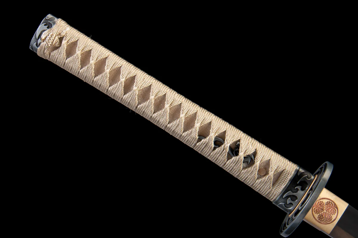 Crimson Oath - Hand Forged 1065 Carbon Steel Katana Sword - Image 10