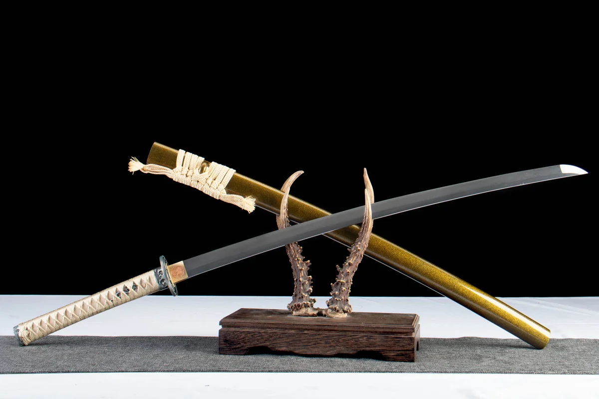 Crimson Oath - Hand Forged 1065 Carbon Steel Katana Sword - Image 7