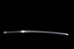 Alternative view of Cross Scar - Hand Forged 1065 Carbon Steel Katana Sword