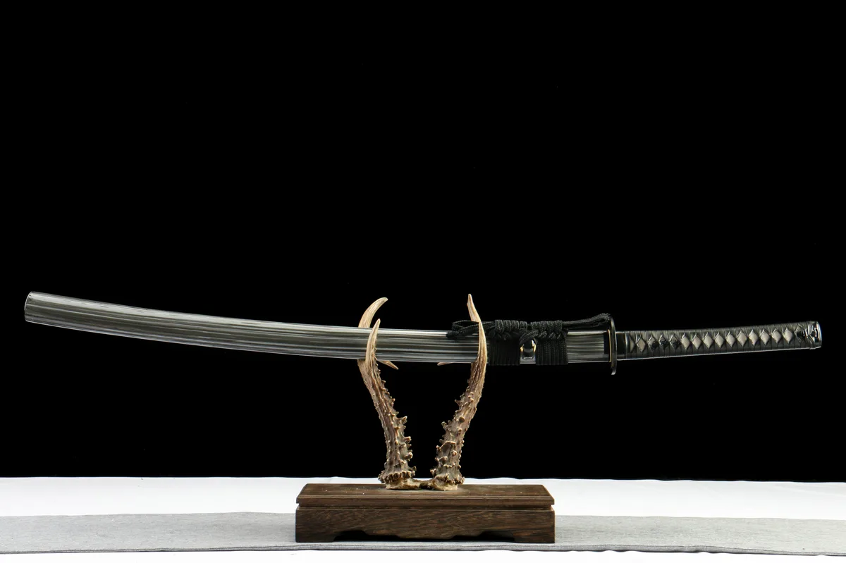 Ink Blossom - Hand Forged 1065 Carbon Steel Katana Sword