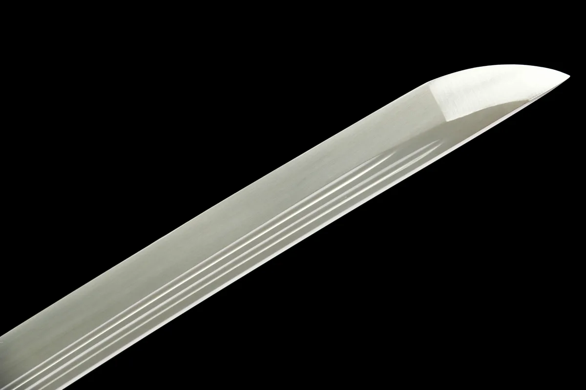 Ink Blossom - Hand Forged 1065 Carbon Steel Katana Sword - Image 5