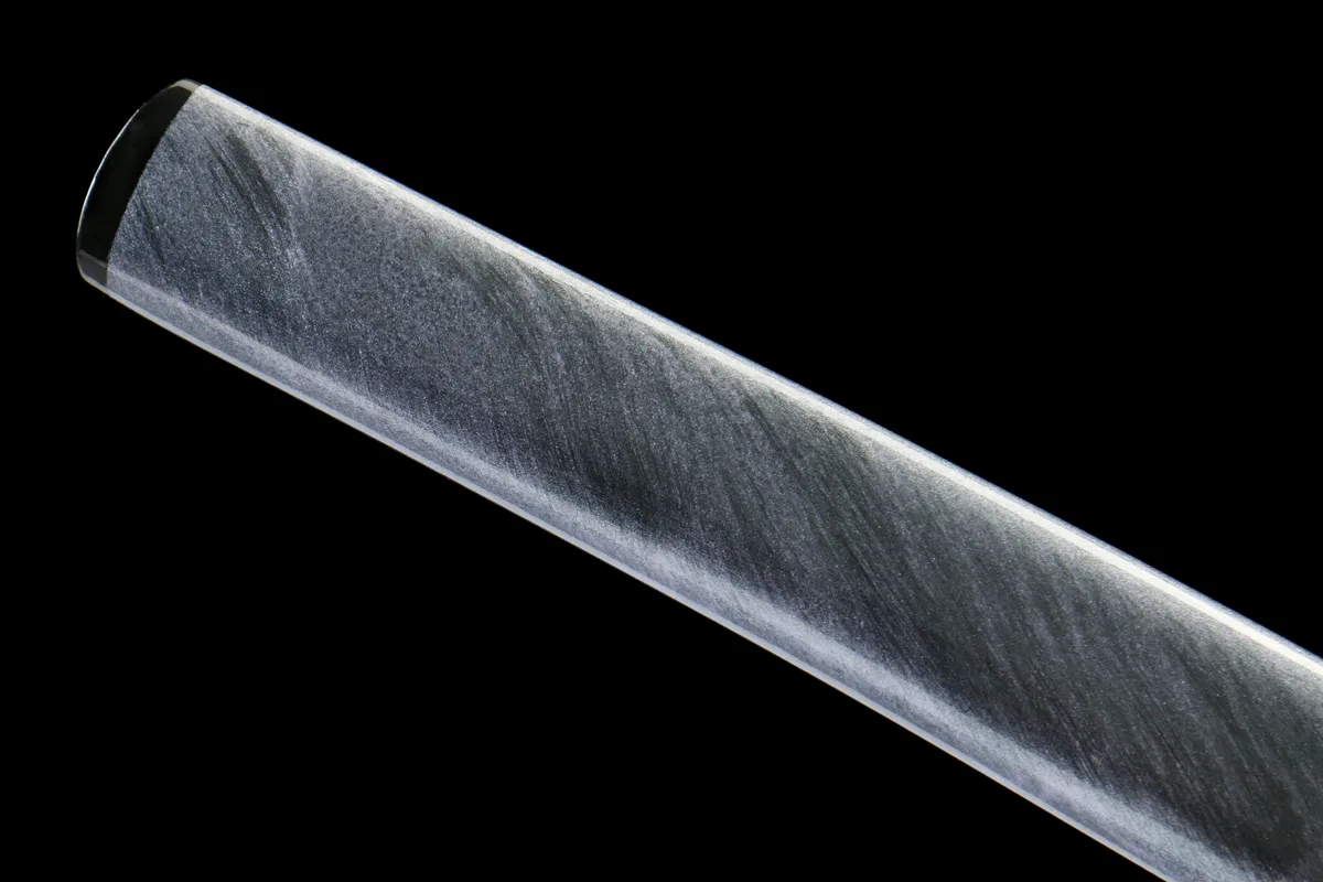 Jade Whisper - Hand Forged 1065 Carbon Steel Katana Sword - Image 9