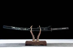 Alternative view of Martial Peace - Hand Forged 1065 Carbon Steel Katana Sword