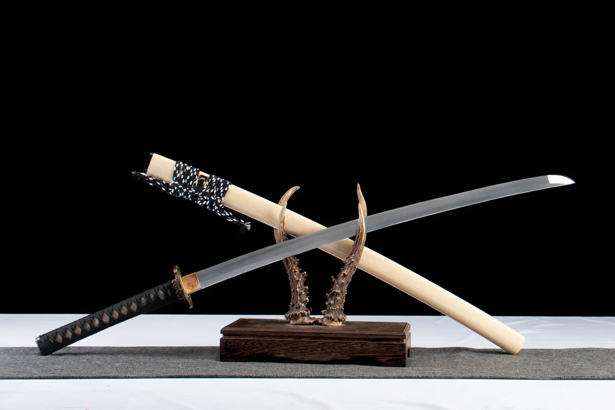 Oath of Return - Hand Forged 1065 Carbon Steel Katana Sword - Image 6