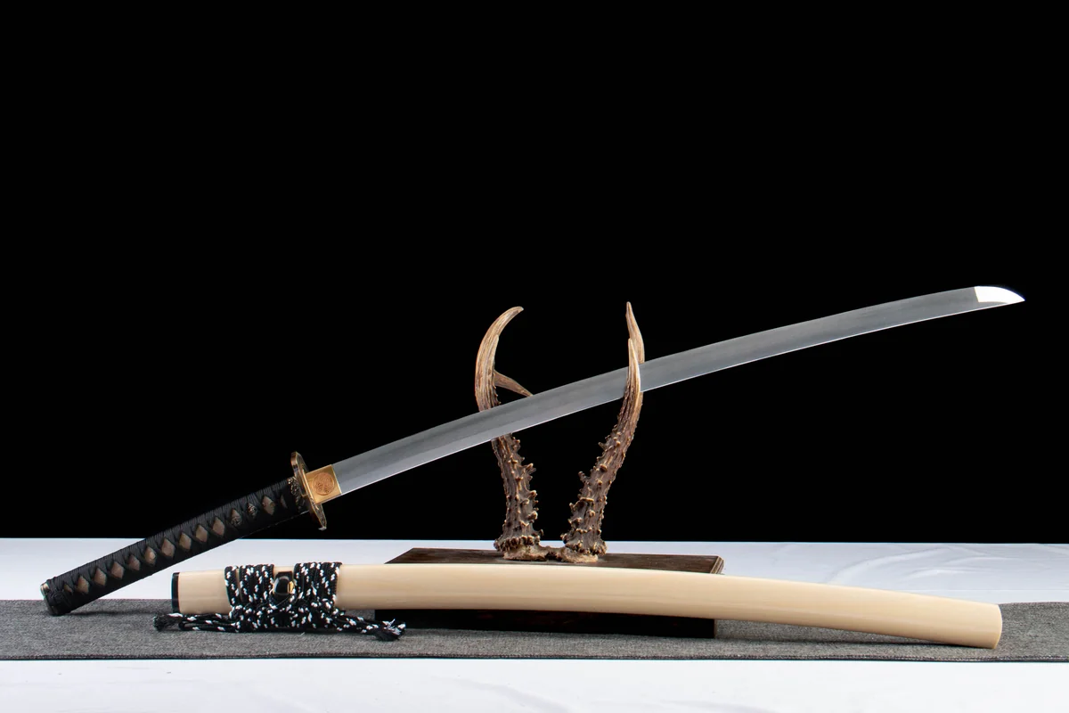 Oath of Return - Hand Forged 1065 Carbon Steel Katana Sword - Image 5