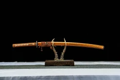 Obsidian Inferno - Hand Forged 1065 Carbon Steel Katana Sword
