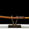 Pure Gold - Hand Forged 1065 Carbon Steel Katana Sword