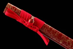 Alternative view of Steel Storm - Hand Forged 1065 Carbon Steel Katana Sword