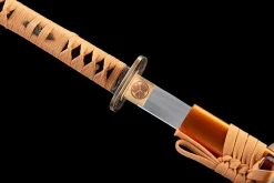 Waterless Cut - Hand Forged 1065 Carbon Steel Katana Sword