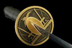 Alternative view of White Phoenix - Hand Forged 1065 Carbon Steel Katana Sword
