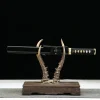 Cold Radiance - Hand Forged 1065 Carbon Steel Tanto Sword